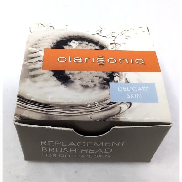 Clarisonic DELICATE Skin Replacement Brush Head New in Box - Picture 2 of 4